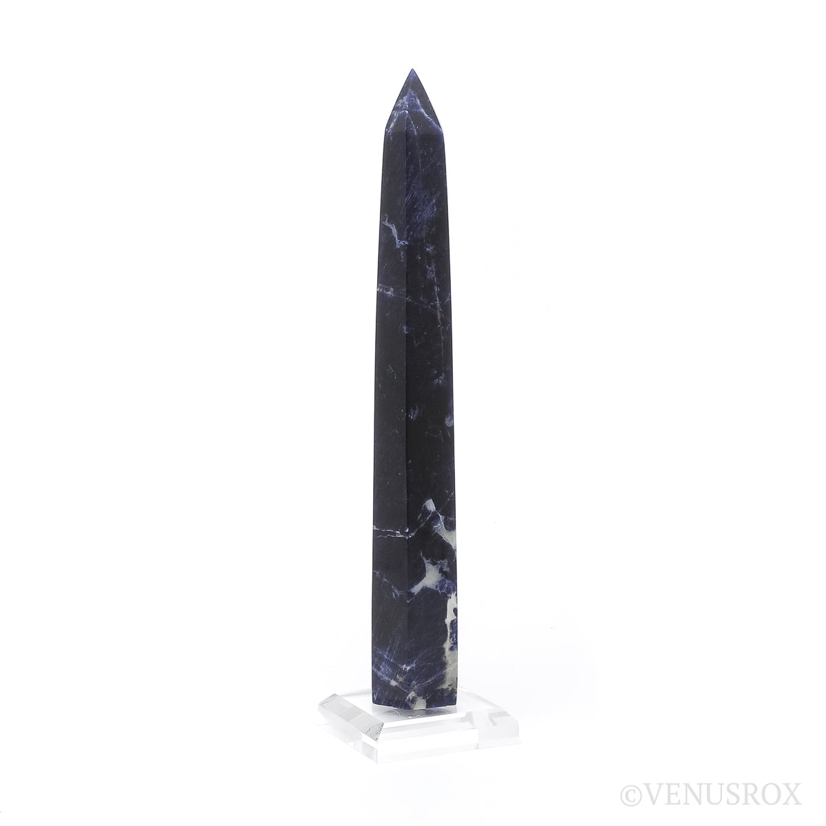 Sodalite Polished Point from Brazil | Venusrox