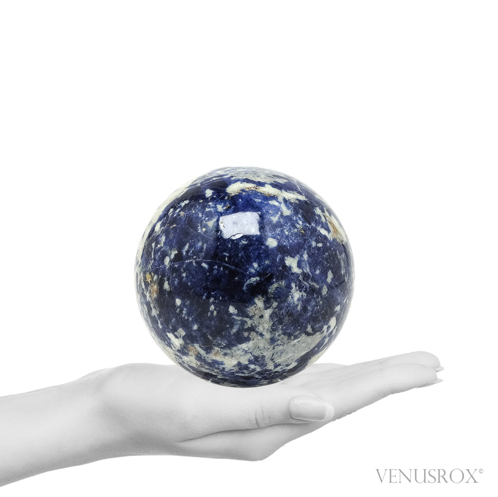 Sodalite Polished Sphere from Brazil | Venusrox