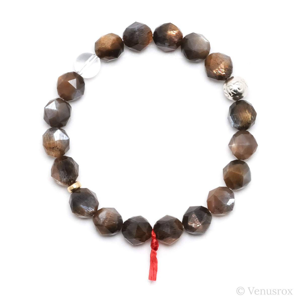 Black Sunstone Bracelet from India | Venusrox