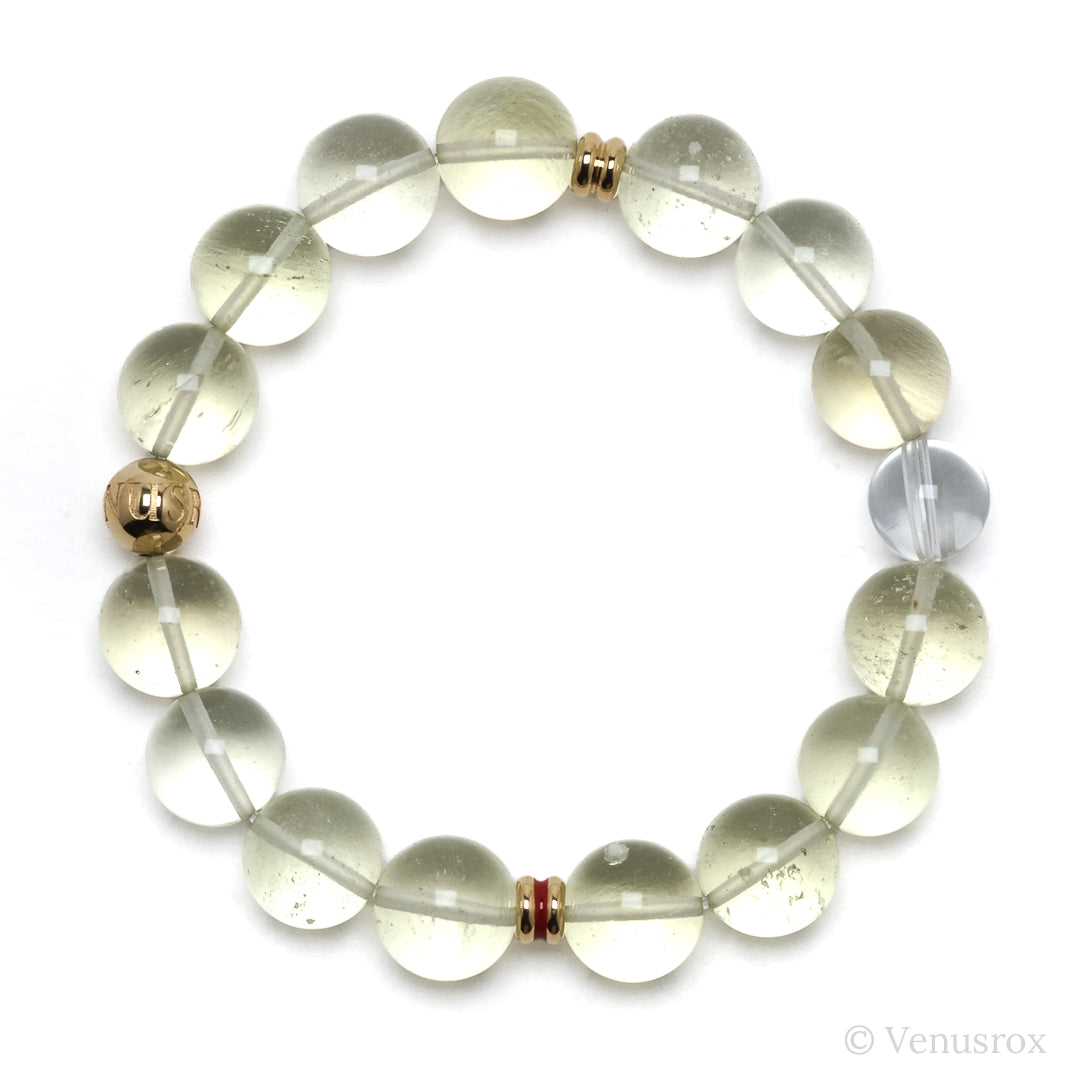 Libyan Gold Tektite Bracelet from the Libyan/Egyptian Border, Sahara Desert | Venusrox