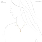 Imperial Topaz Natural Crystal Pendant from Rodrigo Silva District, Ouro Preto, Minas Gerais, Brazil