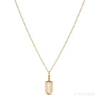 Imperial Topaz Natural Crystal Pendant from Rodrigo Silva District, Ouro Preto, Minas Gerais, Brazil