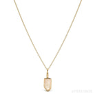 Imperial Topaz Natural Crystal Pendant from Rodrigo Silva District, Ouro Preto, Minas Gerais, Brazil