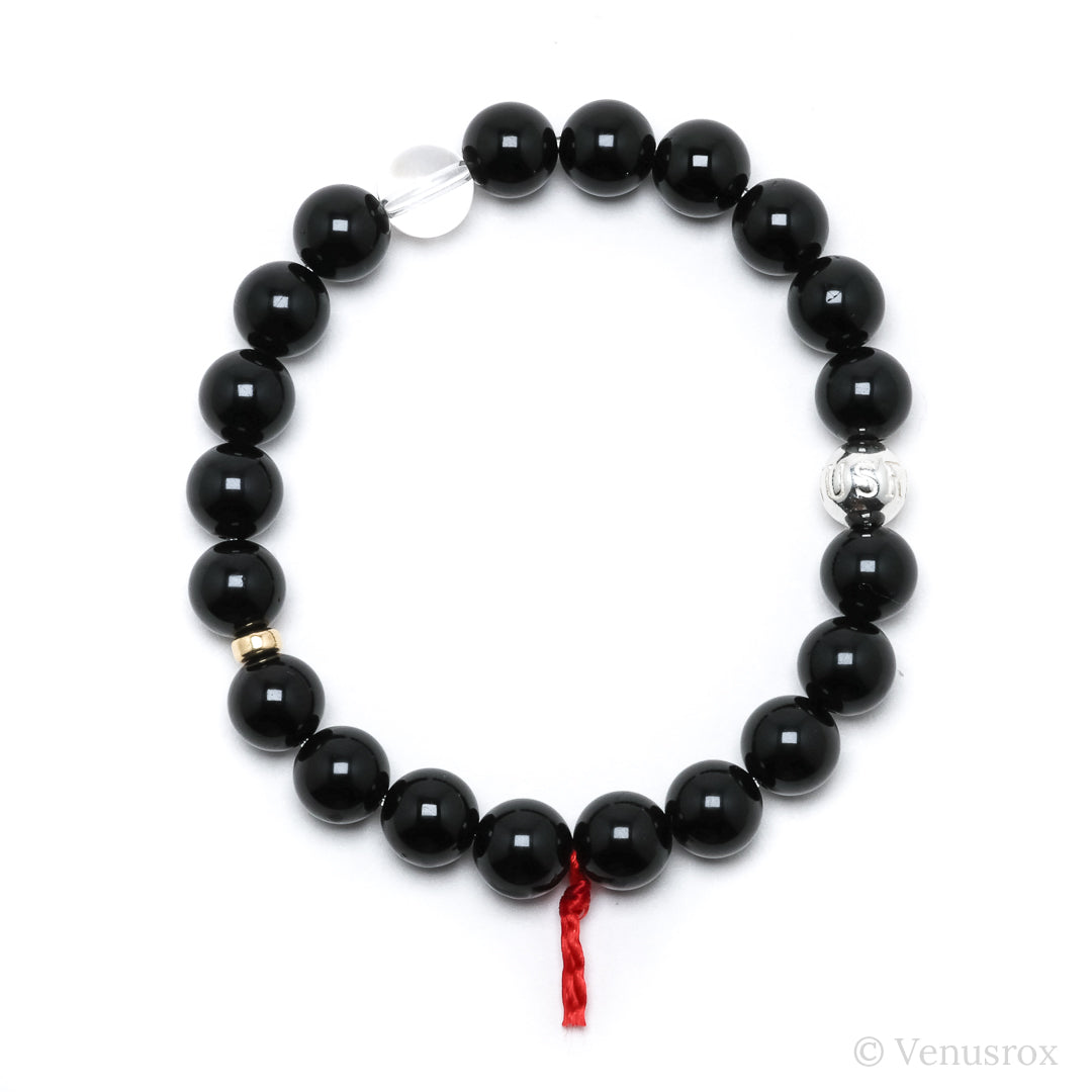 Black Tourmaline Bracelet from Brazil | Venusrox