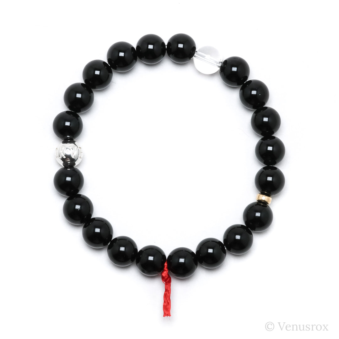 Black Tourmaline Bracelet from Brazil | Venusrox