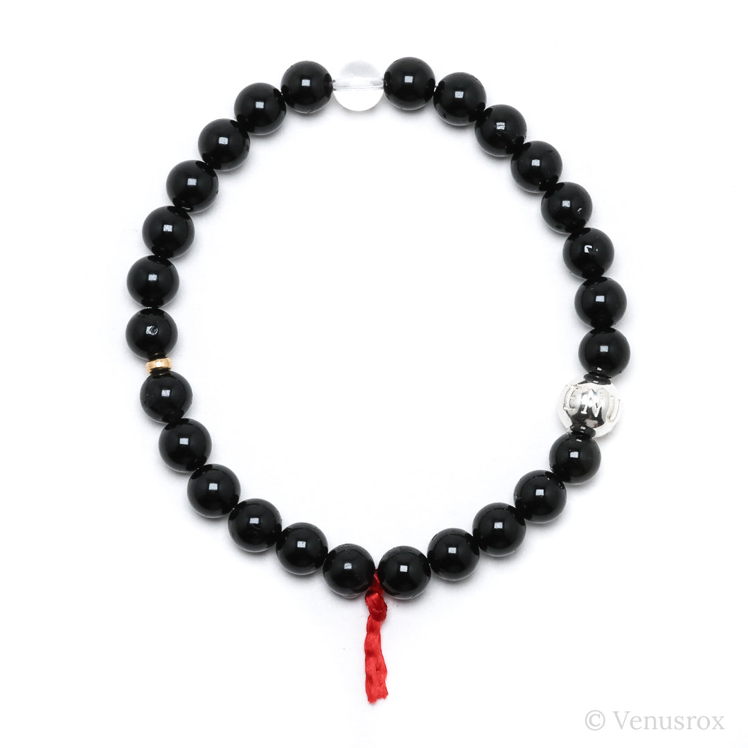 Black Tourmaline Bracelet from Brazil | Venusrox