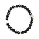 Black Tourmaline Bracelet from Brazil | Venusrox