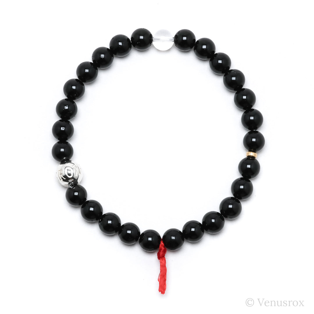 Black Tourmaline Bracelet from Brazil | Venusrox