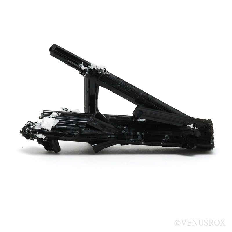 Black Tourmaline with Feldspar Natural Crystal from the Shigar Valley, Shigar District, Gilgit-Baltistan, Pakistan | Venusrox