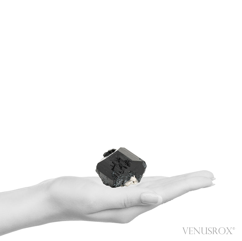 Black Tourmaline with Smoky Quartz Natural Cluster from the Erongo Mountains, Namibia | Venusrox