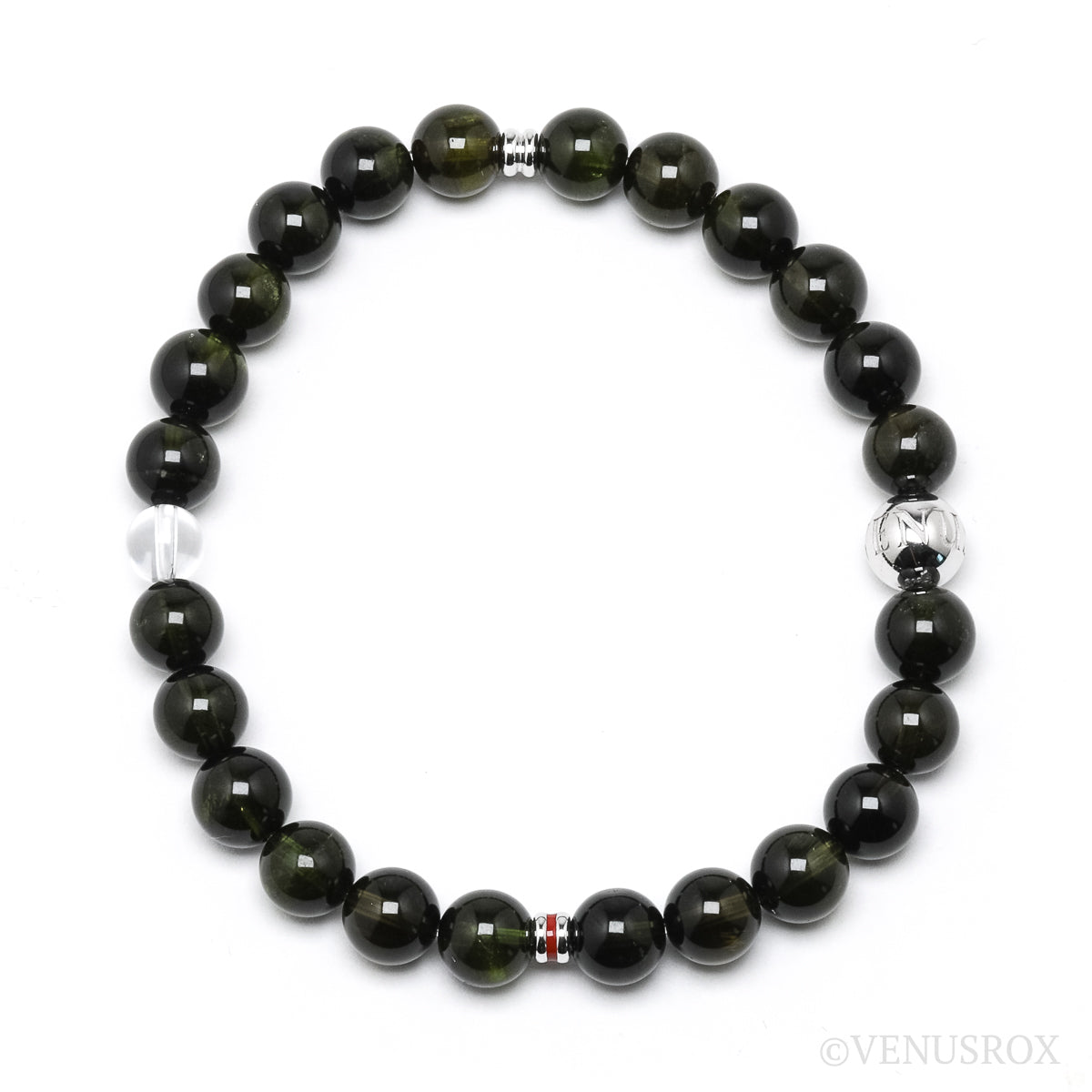 Green Tourmaline Bracelet from Brazil | Venusrox