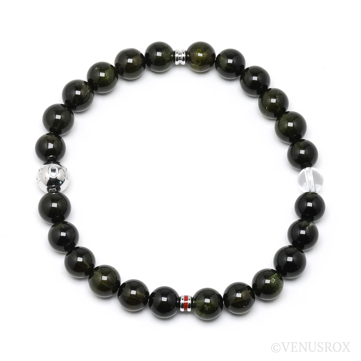 Green Tourmaline Bracelet from Brazil | Venusrox