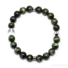 Green Cats Eye Tourmaline Bracelet from Brazil | Venusrox
