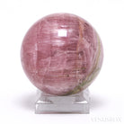 Pink Cats Eye Tourmaline Sphere from Russia | Venusrox