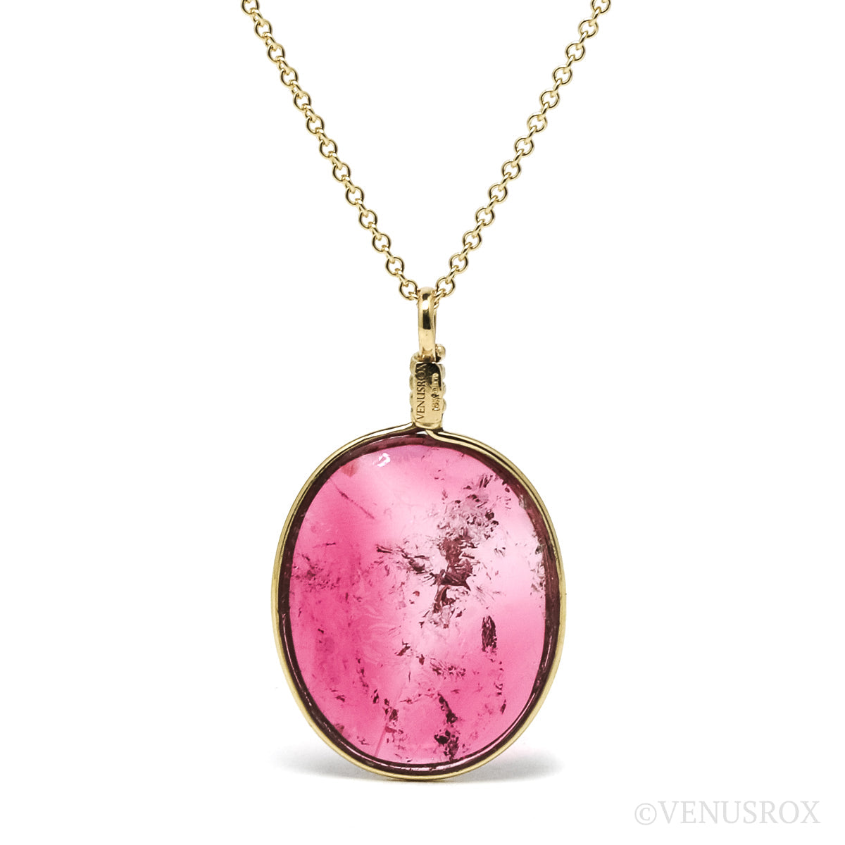 Pink Tourmaline Pendant from Russia | Venusrox