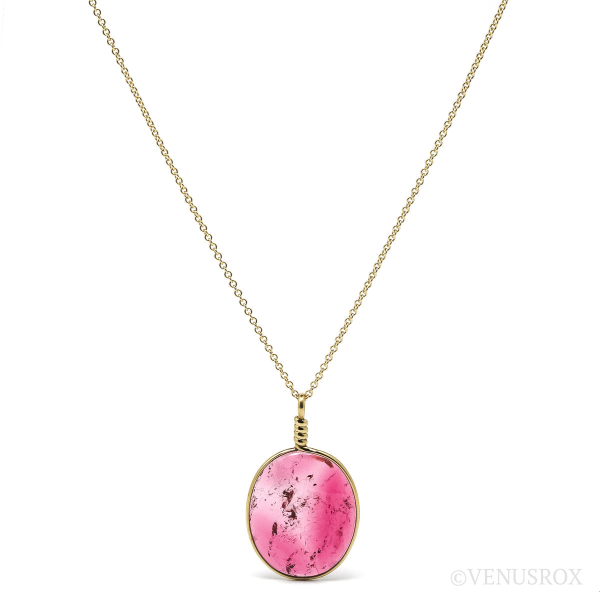 Pink Tourmaline Pendant from Russia | Venusrox