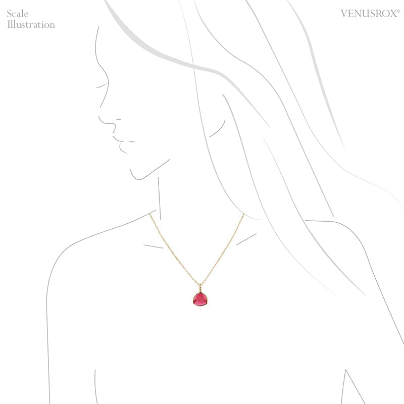 Pink Tourmaline Pendant from the Malkhan Pegmatite Field, Krasnyi Chikoy, Chitinskaya Oblast, Transbaikal, Eastern Siberia, Russia | Venusrox