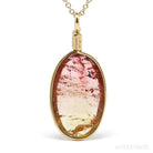 Pink/Yellow Tourmaline Pendant from Russia | Venusrox