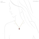 Watermelon Tourmaline Pendant from the Pederneira Mine, Brazil | Venusrox