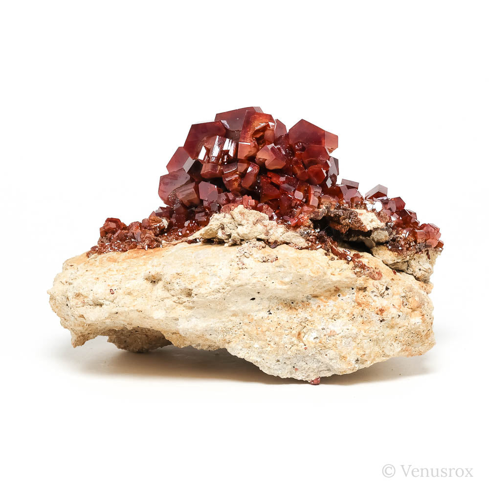 Vanadinite Natural Cluster from Mibladen, Midelt, Meknes-Tafilalet Region, Morocco | Venusrox