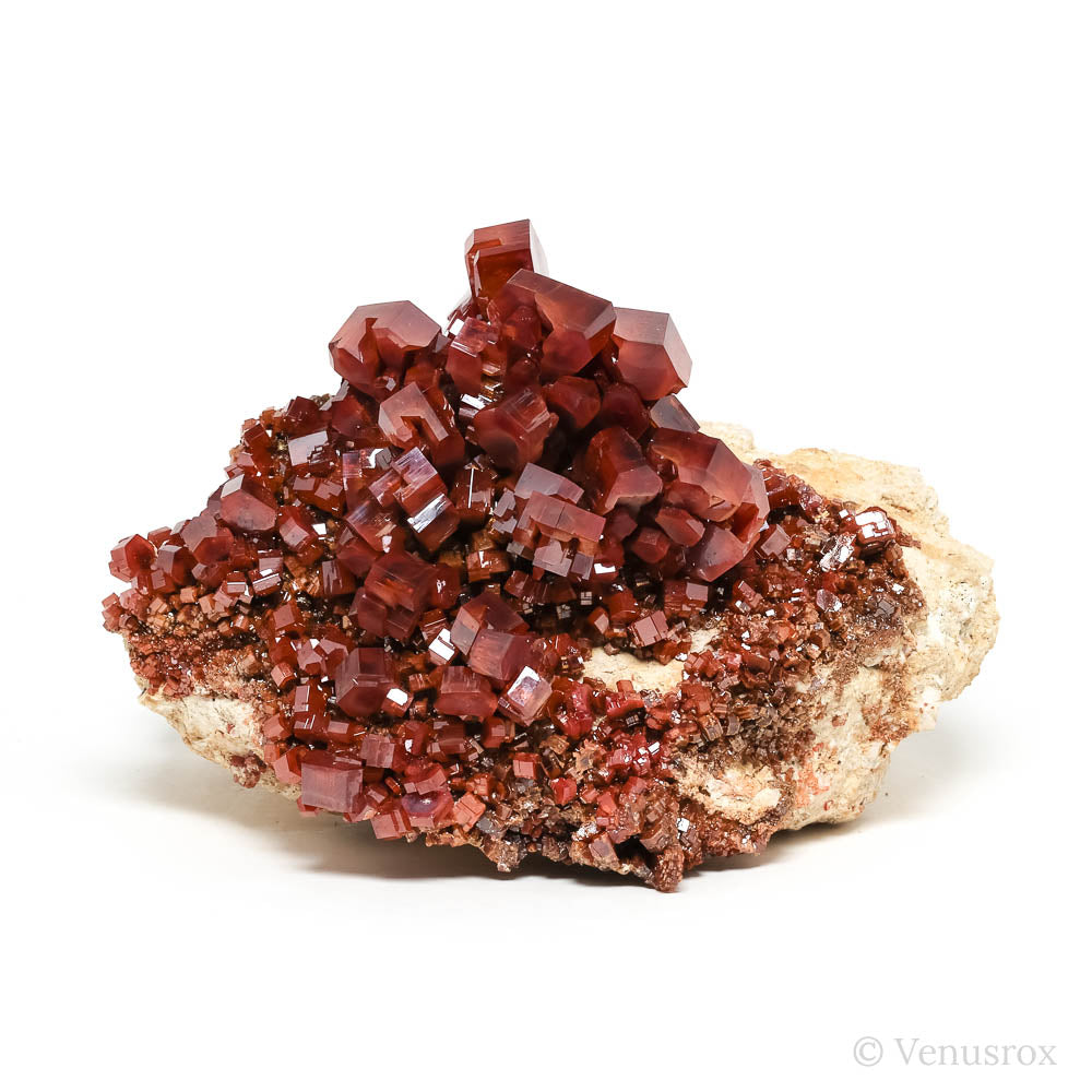 Vanadinite Natural Cluster from Mibladen, Midelt, Meknes-Tafilalet Region, Morocco | Venusrox