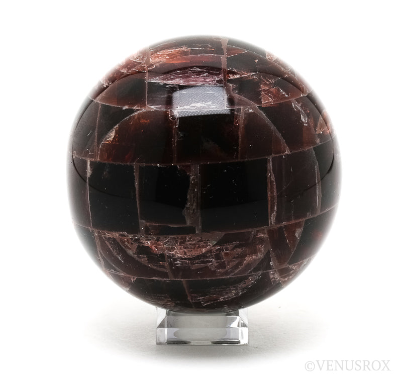 Villiaumite Polished Sphere from the Khibiny Massif, Murmansk Oblast, Russia | Venusrox