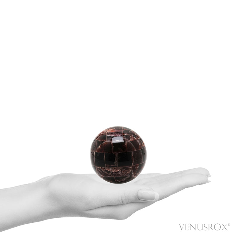 Villiaumite Polished Sphere from the Khibiny Massif, Murmansk Oblast, Russia | Venusrox